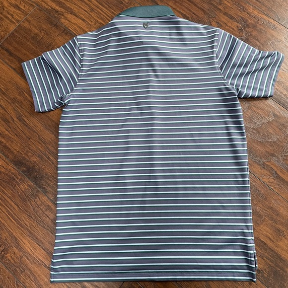 Men’s Greyson Striped Golf Polo - Picture 5 of 7